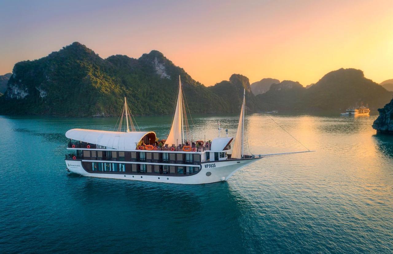 下龍 Sena Cruises - Wonder On Lan Ha Bay酒店 外观 照片